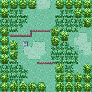 A video game screen with trees and a path

Description automatically generated