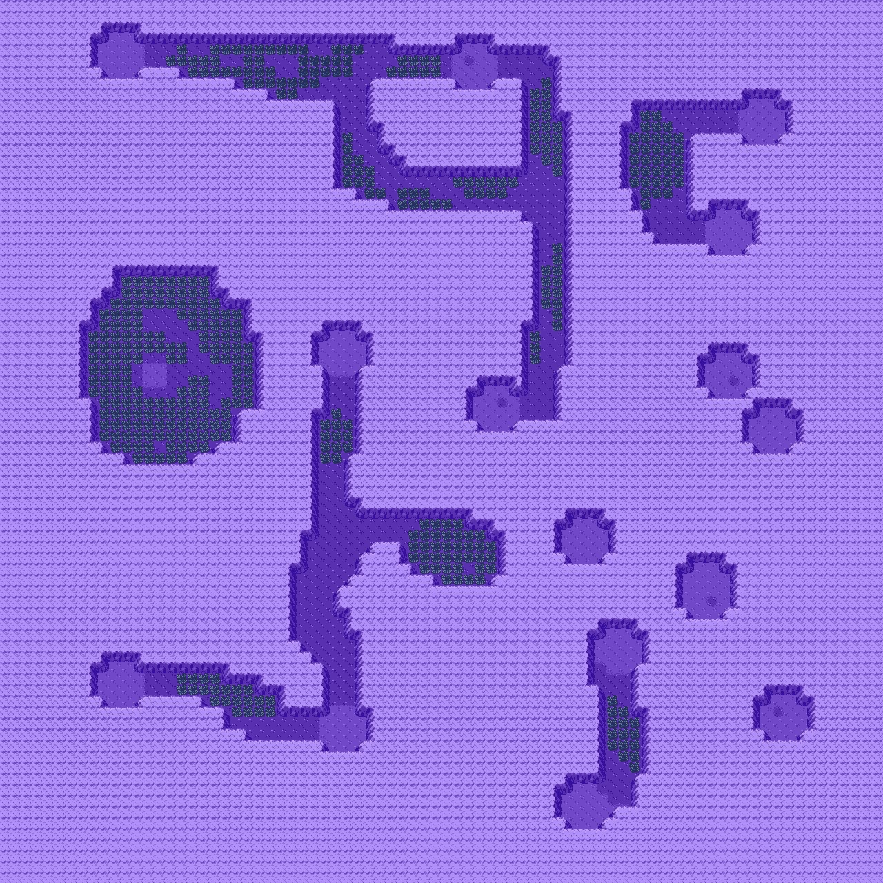 A purple and blue pattern

Description automatically generated