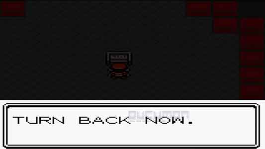 Screenshot shows option yes no in 1st 2nd Ending of Pokemon LostSilver