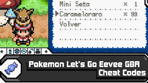 Pokemon Let's Go Eevee Cheat Codes Thumbnail by Ducumon