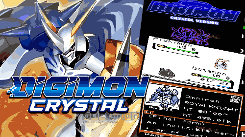 Digimon Crystal cover is made by Ducumon