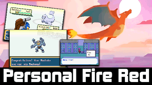 Pokemon Personal Fire Red is made by Ducumon