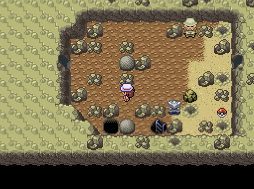 Ruins Cave (Strength Puzzle) on Lolimon