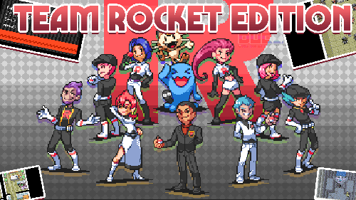 Pokemon Team Rocket Edition cover is made by Ducumon